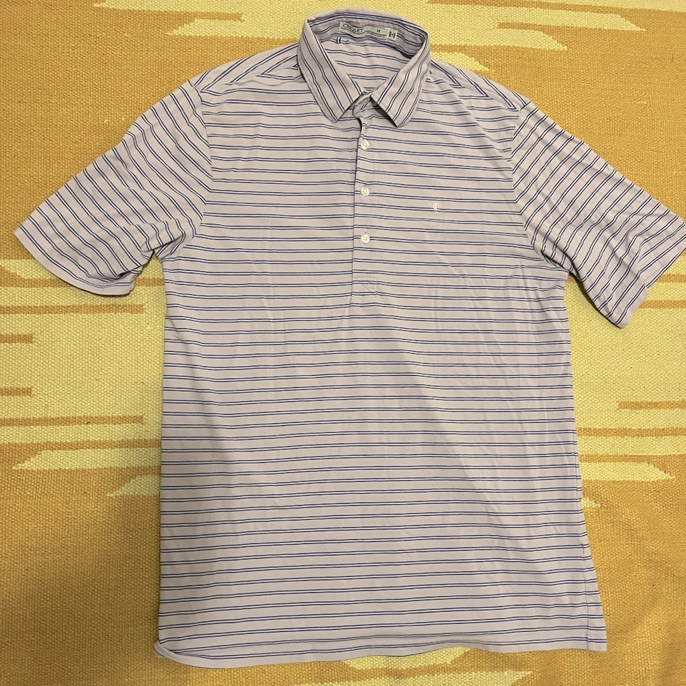 Criquet Men’s Polo - M - Purple